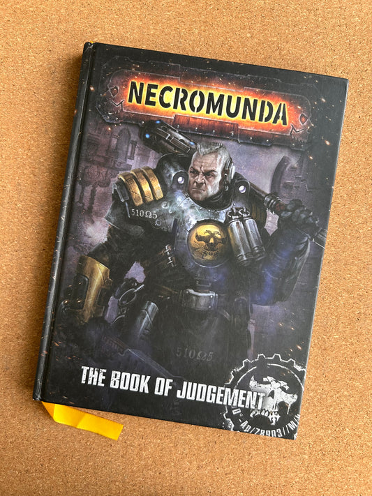 Warhammer 40K - Necromunda The Book of Judgement - Games Workshop Hardcover (2019)