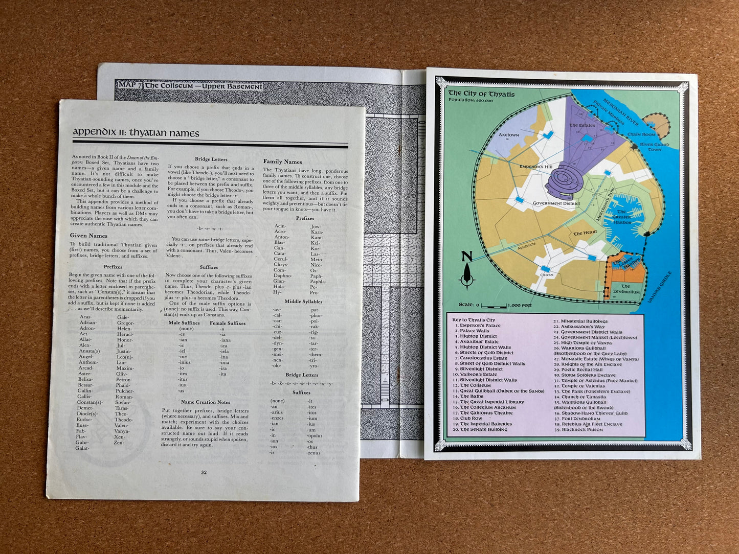 Dungeons & Dragons Adventure - Arena of Thyatis - TSR9284 - Paperback (1990)