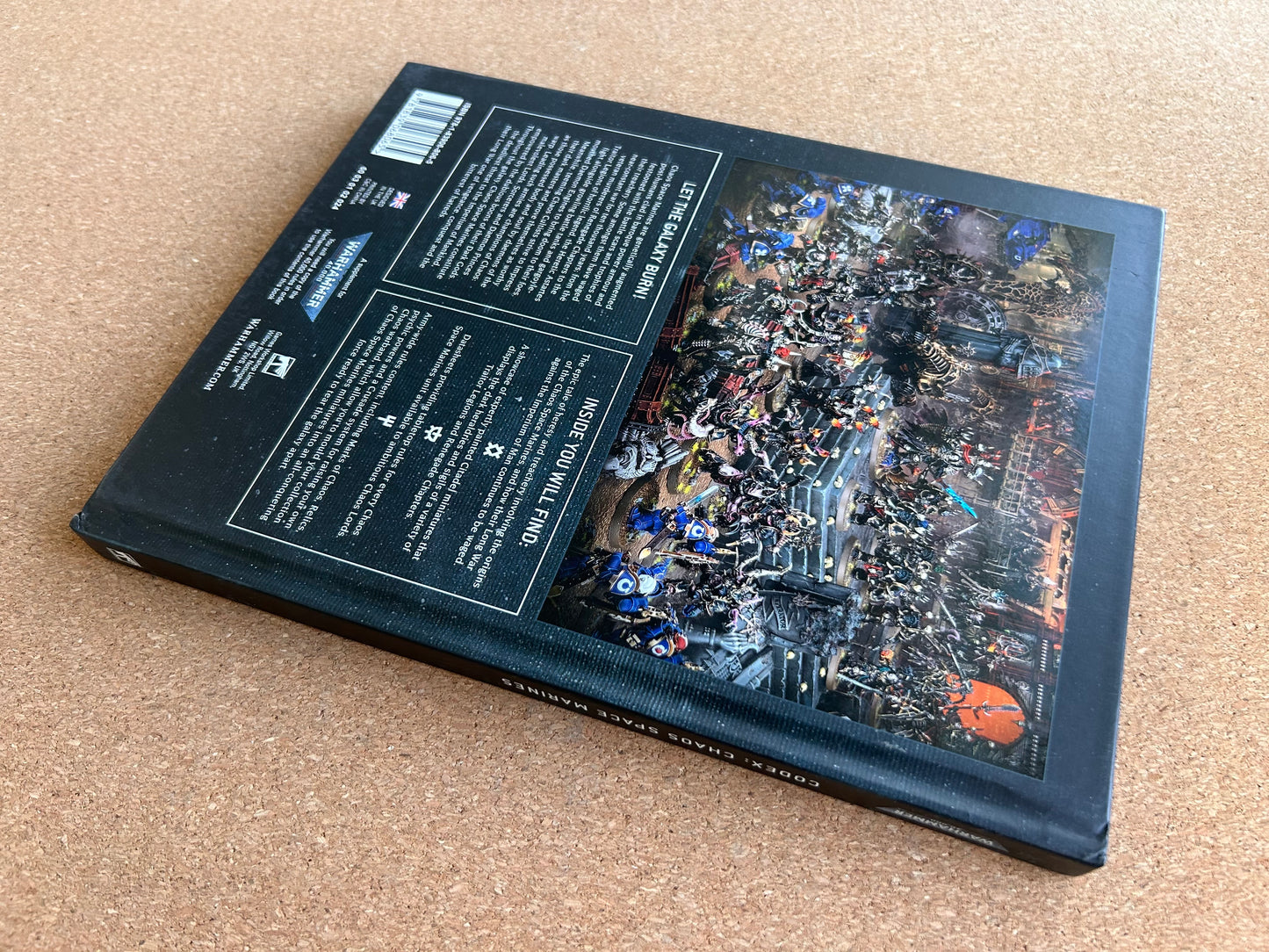 Warhammer 40K 9th Edition - Chaos Space Marines Codex - Hardcover (2022)