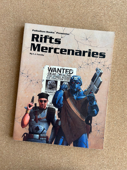 Rifts Mercenaries - Palladium Books Paperback (1996)
