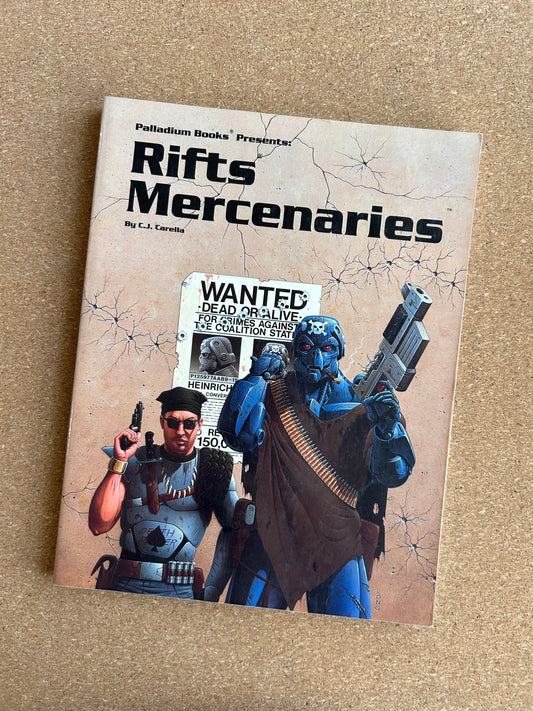 Rifts Mercenaries - Palladium Books Paperback (1996)