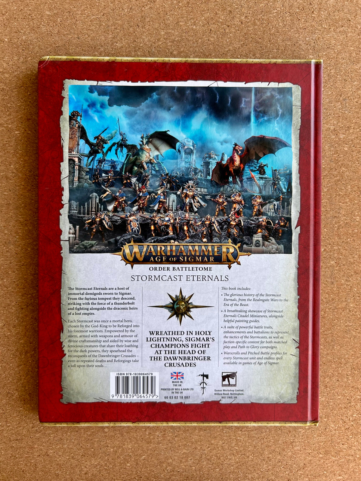 Warhammer Age of Sigmar 3rd Edition - Order Battletome Stormcast Eternals - Hardcover (2021)
