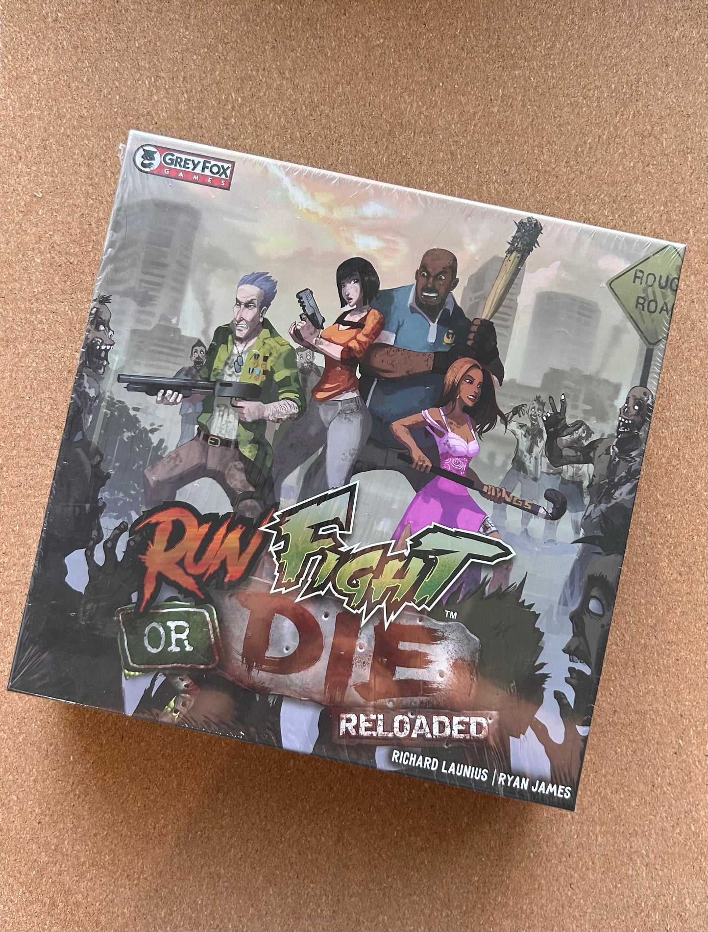 Run Fight or Die Reloaded Board Game - Grey Fox Games
