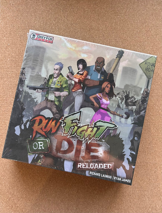 Run Fight or Die Reloaded Board Game - Grey Fox Games