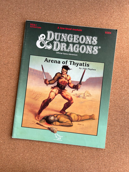 Dungeons & Dragons Adventure - Arena of Thyatis - TSR9284 - Paperback (1990)