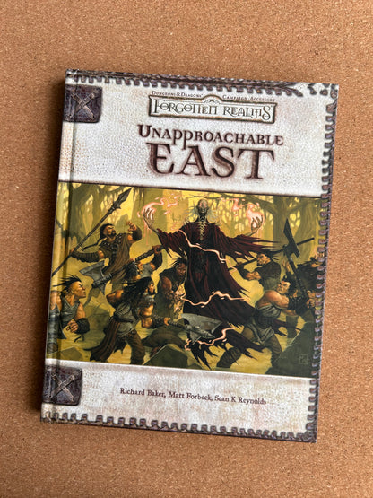 Dungeons & Dragons 3.0/3.5 Forgotten Realms - Unapproachable East - WOTC Hardcover (2003)