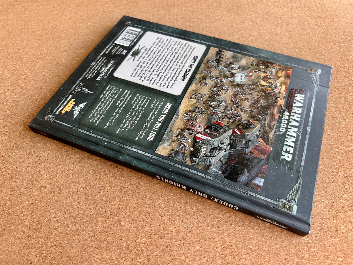 Warhammer 40K 8th Edition - Grey Knights Codex - Games Workshop Hardcover (2017)