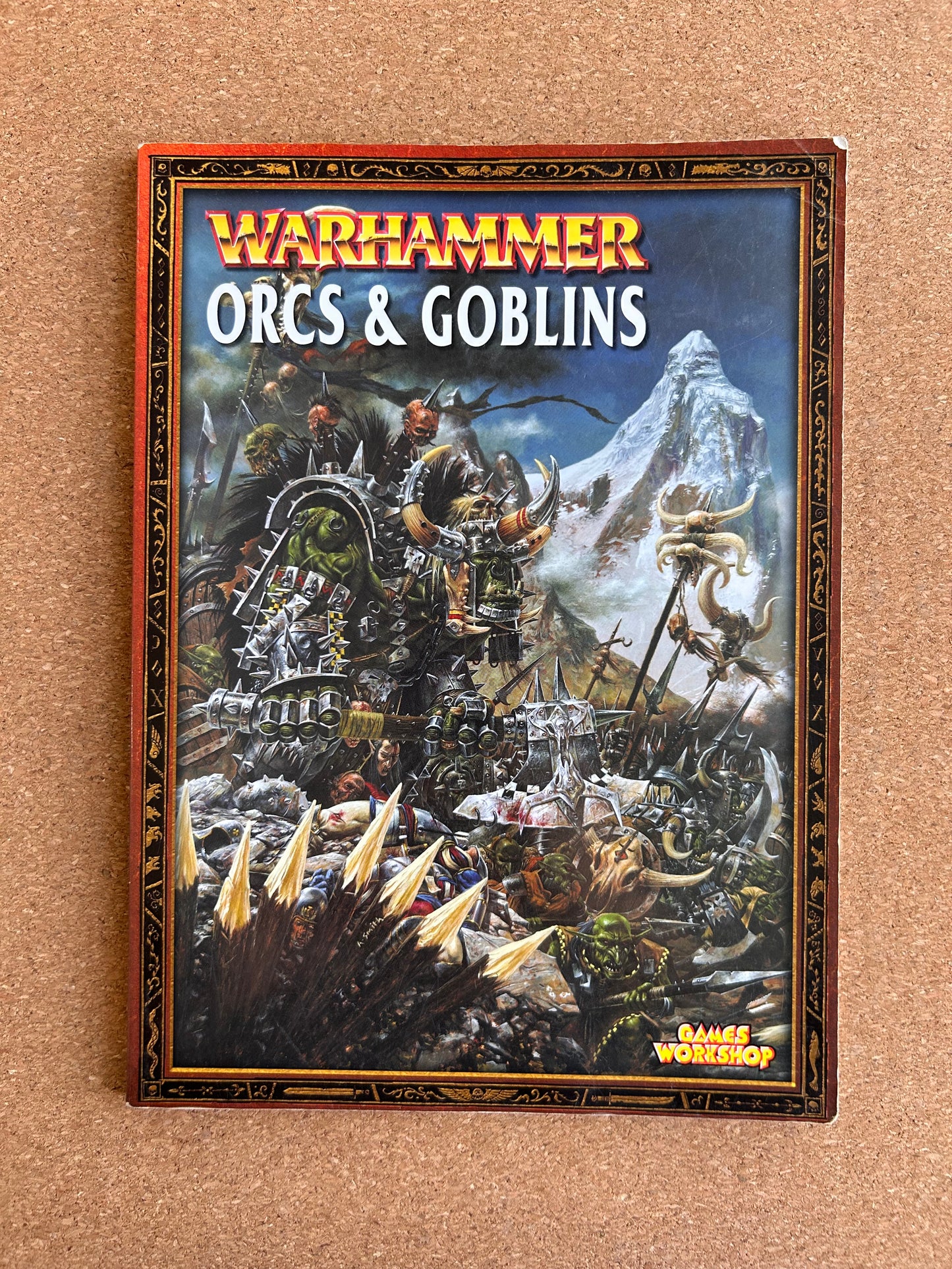 Warhammer Fantasy Armies Codex - Orcs & Goblins - Games Workshop Paperback (2003)