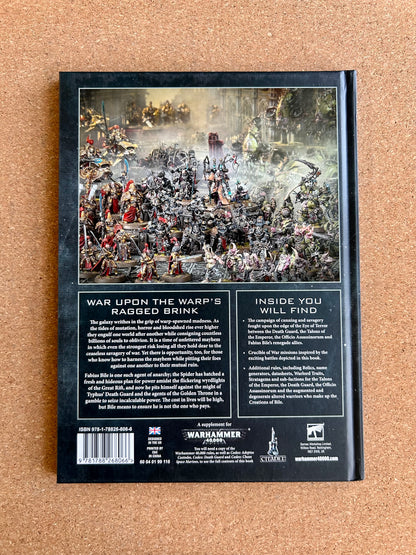 Warhammer 40K 8th Edition - Psychic Awakening War of the Spider - Games Workshop Hardcover (2020)