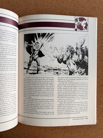 Advanced Dungeons & Dragons - The Complete Druid’s Handbook - TSR2150 - Paperback (1994)