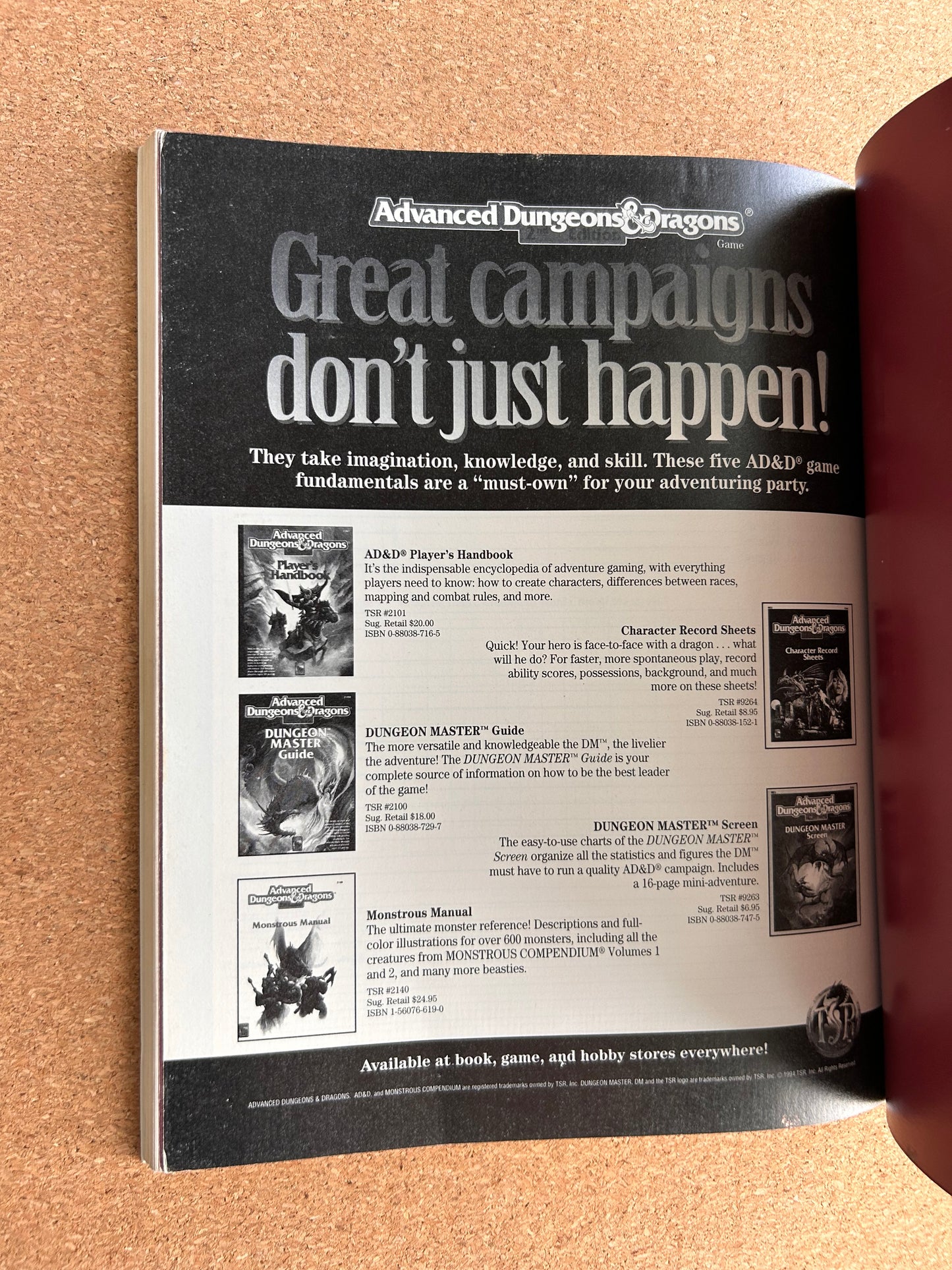 Advanced Dungeons & Dragons - The Complete Druid’s Handbook - TSR2150 - Paperback (1994)