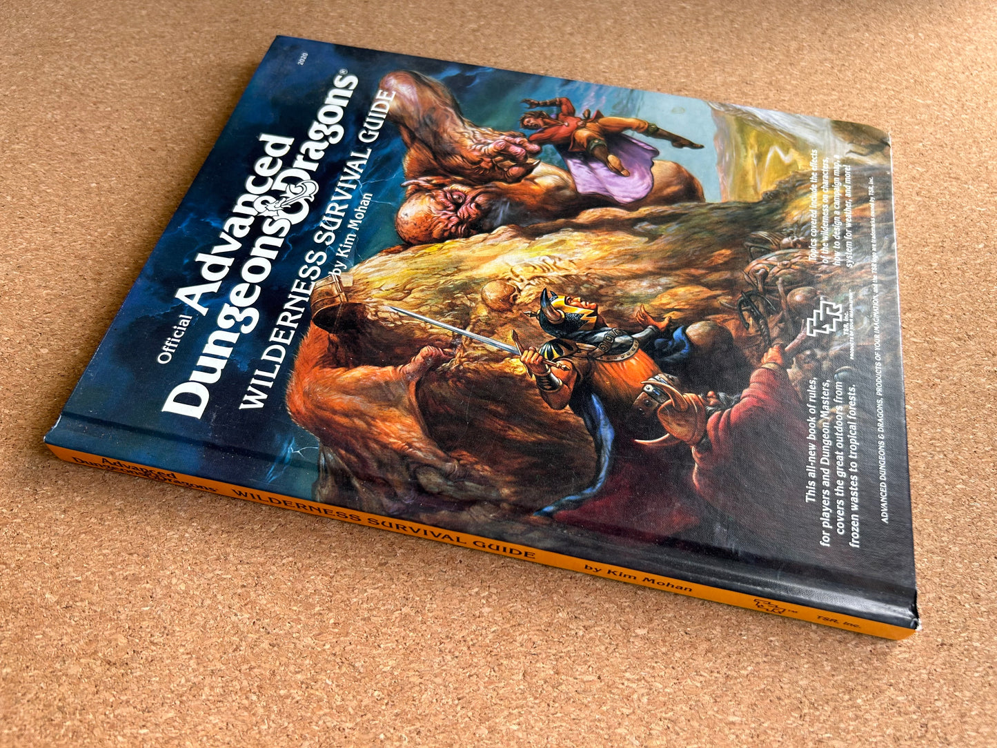 Advanced Dungeons & Dragons - Wilderness Survival Guide TSR2020 Hardcover (1986)