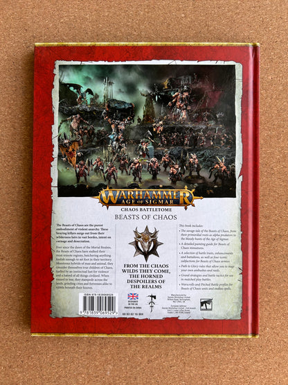 Warhammer Age of Sigmar 3rd Edition - Chaos Battletome Beasts of Chaos - Hardcover (2023)
