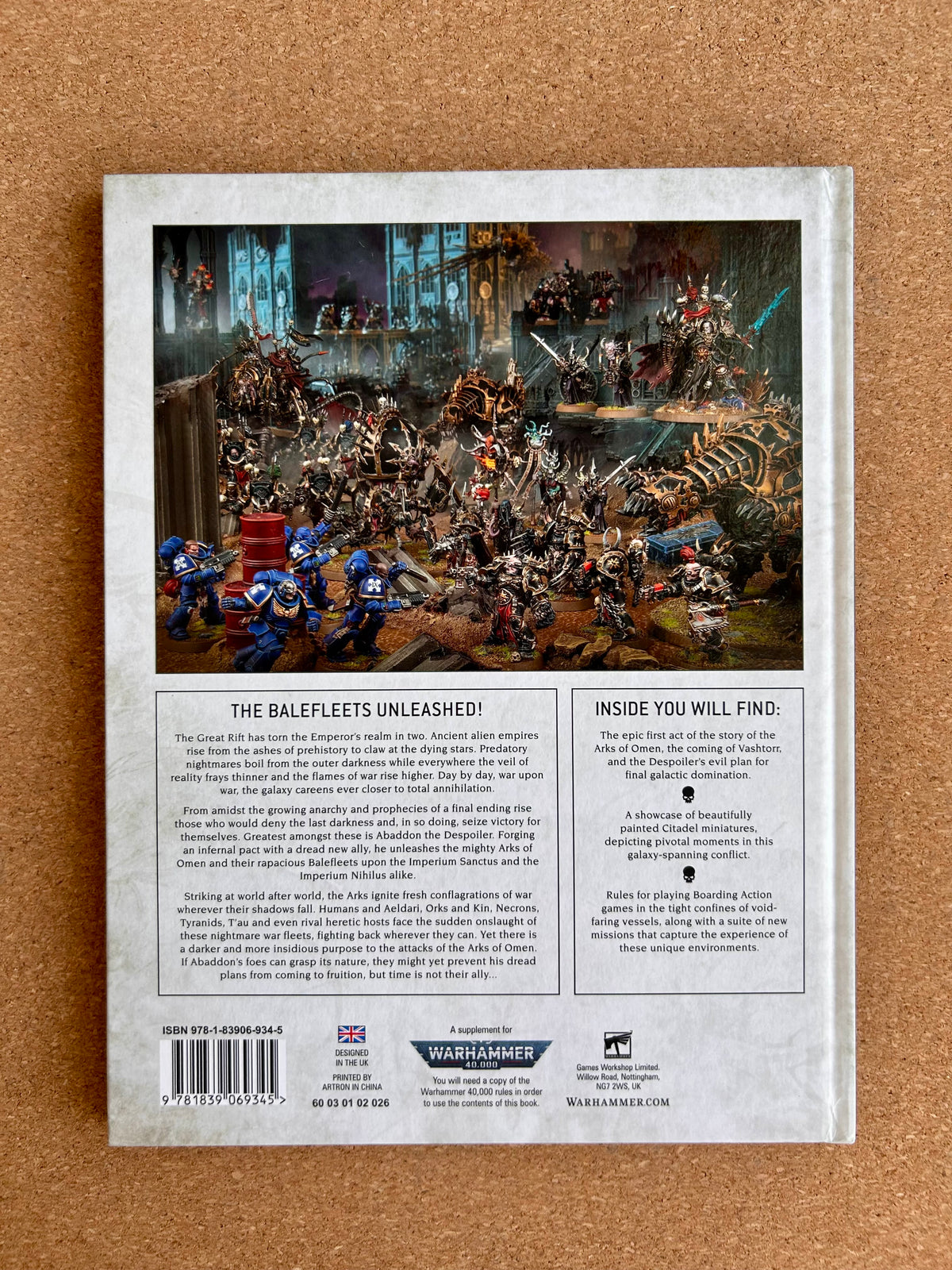 Warhammer 40K Arks of Omen: Abaddon - Games Workshop Hardcover (2022)