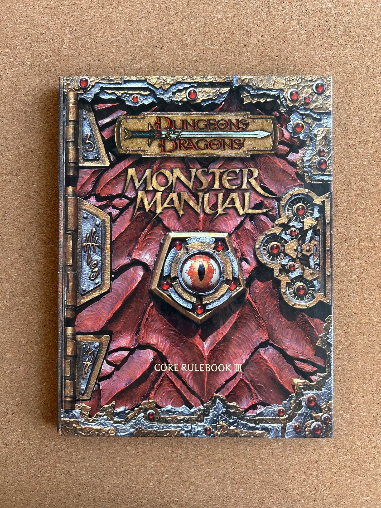 Dungeons & Dragons 3.0/3.5 - Monster Manual Core Rulebook III - WOTC Hardcover (2000)
