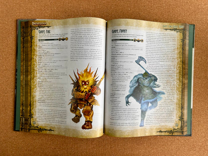 Pathfinder First Edition - Bestiary - Paizo Hardcover (2011)