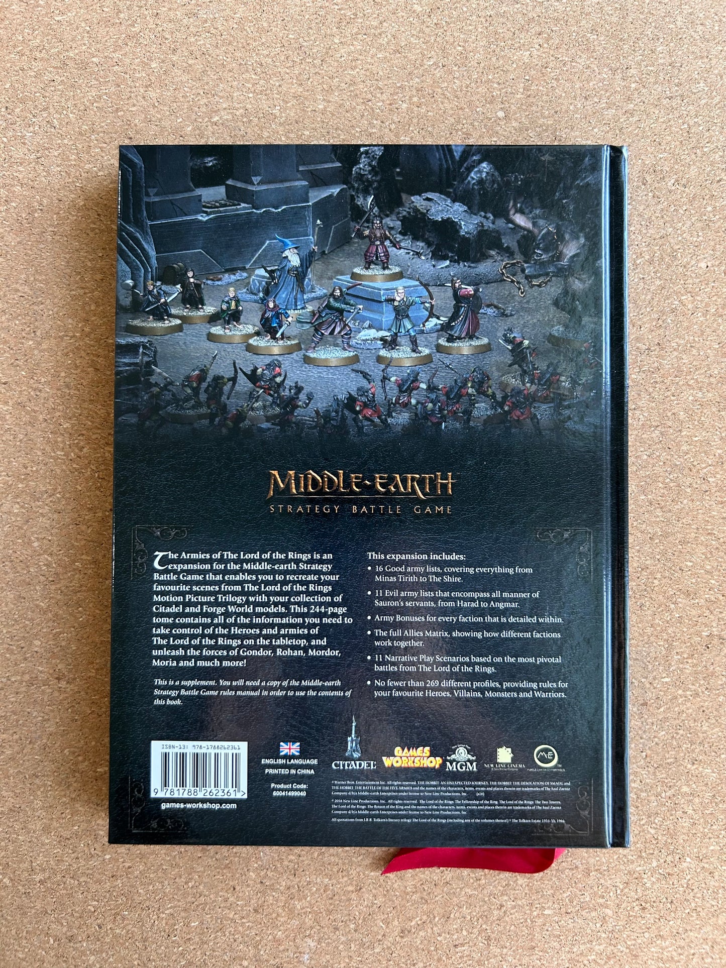 Middle-Earth Strategy Battle Game - Armies of Lord of the Rings - Hardcover (2018)
