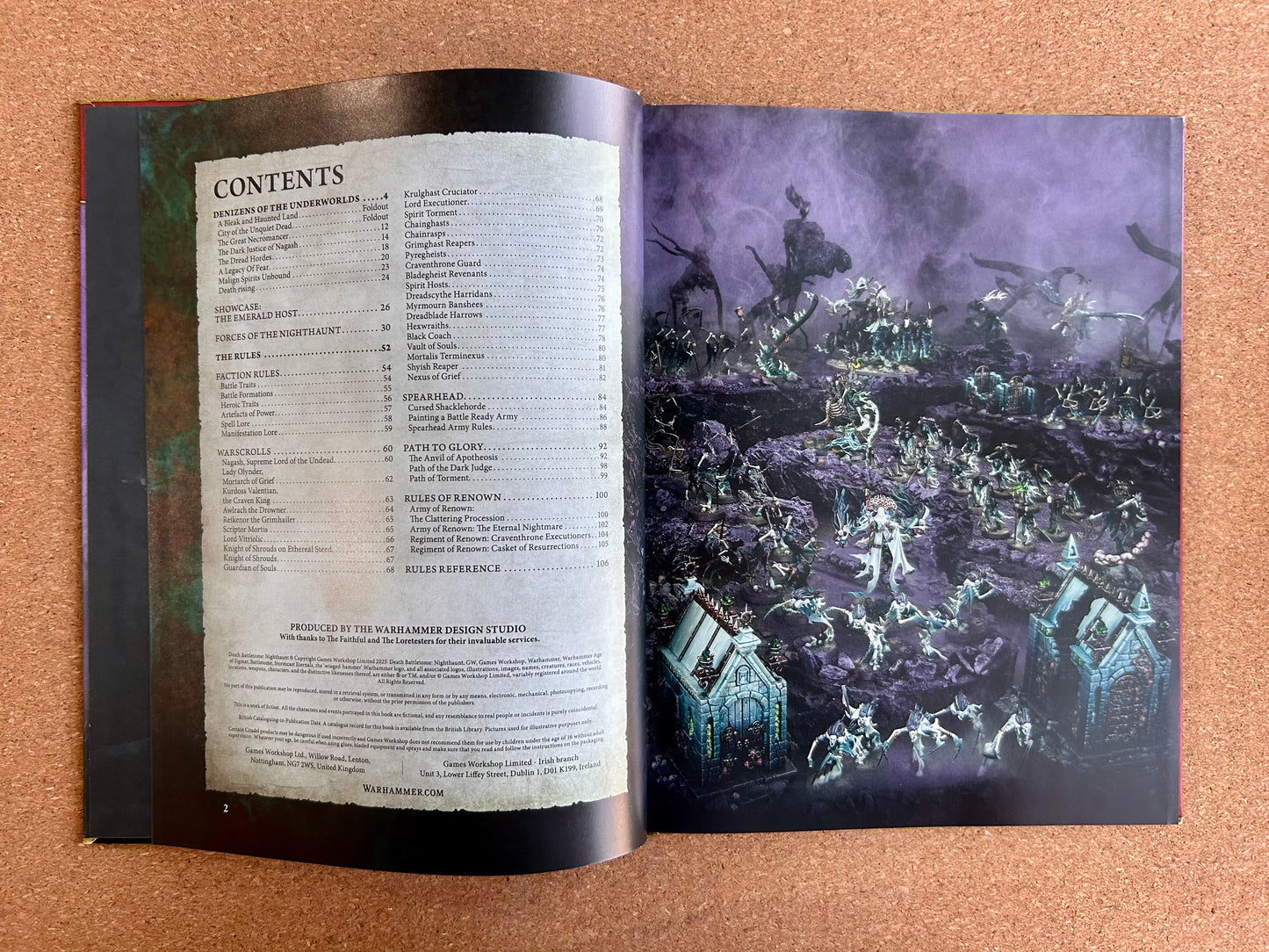 Warhammer Age of Sigmar 4th Edition - Death Battletome Nighthaunt - Hardcover (2025)