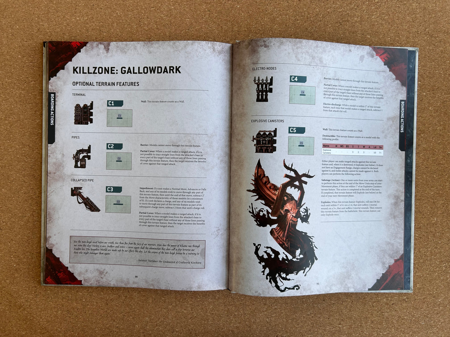 Warhammer 40K Arks of Omen: Angron - Games Workshop Hardcover (2023)