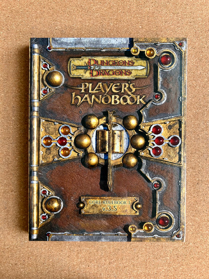 Dungeons & Dragons 3.0/3.5 - Player’s Handbook v3.5 - WOTC Hardcover (2003)