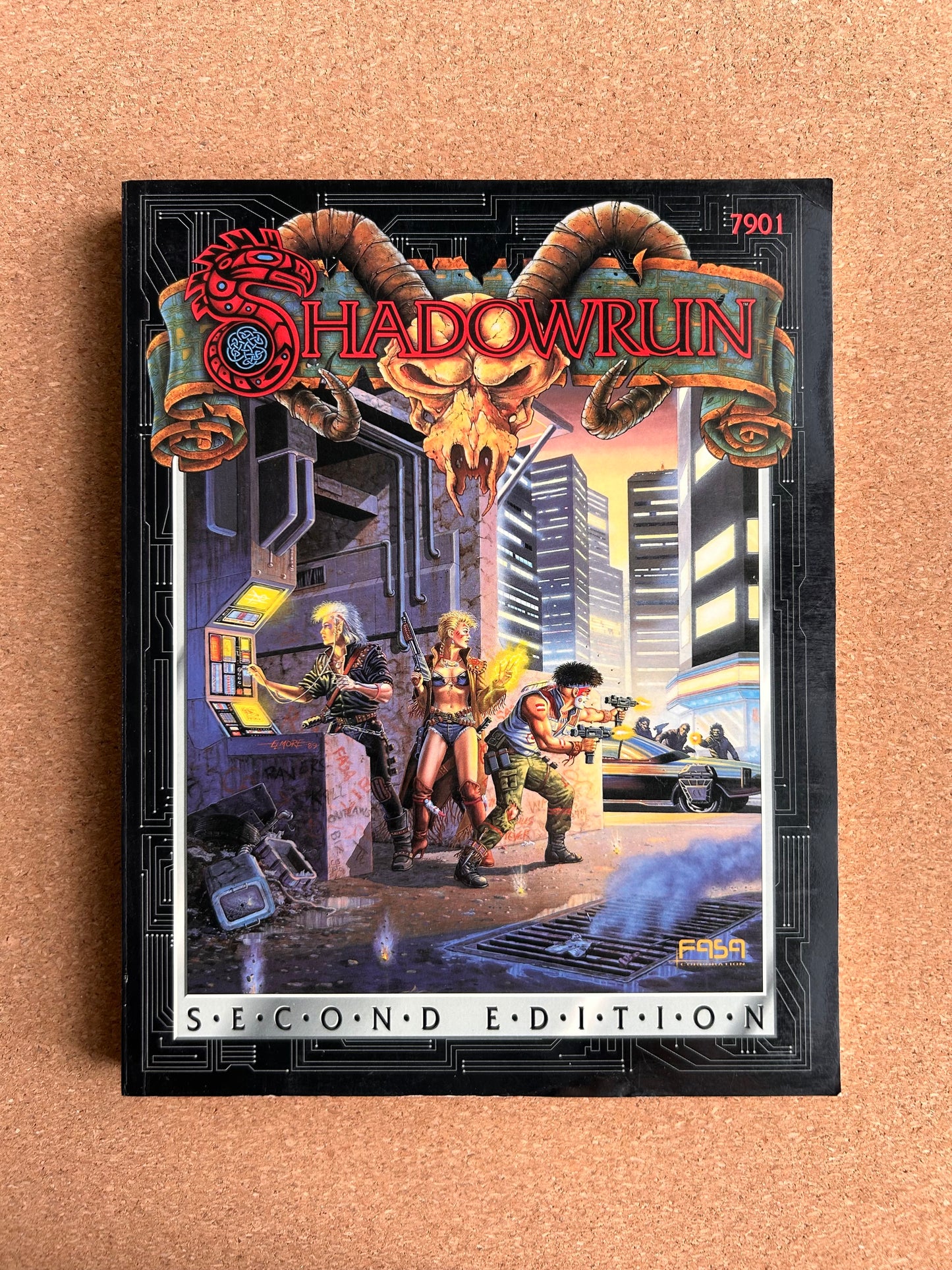 Shadowrun Second Edition - Core Rulebook 7901 - FASA Paperback (1992)