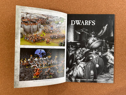 Warhammer Fantasy Armies Codex - Dwarfs - Games Workshop Paperback (2005)