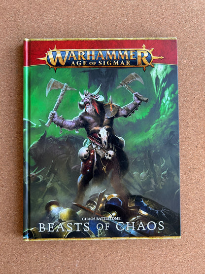 Warhammer Age of Sigmar 3rd Edition - Chaos Battletome Beasts of Chaos - Hardcover (2023)