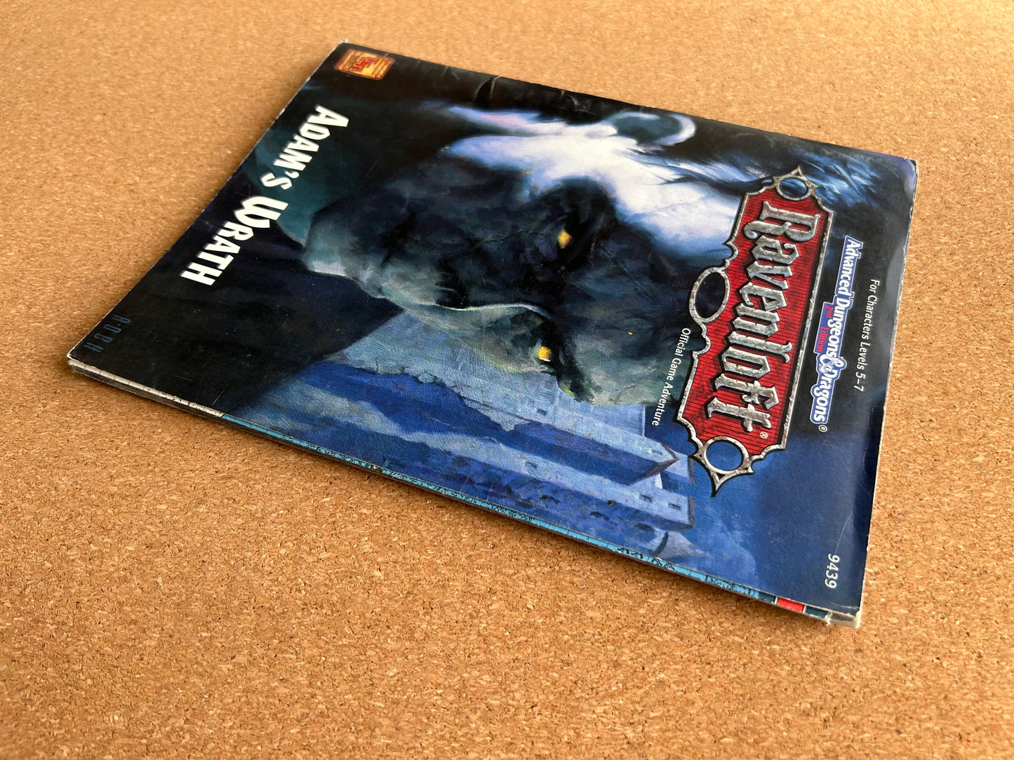 Advanced Dungeons & Dragons Ravenloft - Adam’s Wrath - TSR9439 - Paperback (1994) - With Map