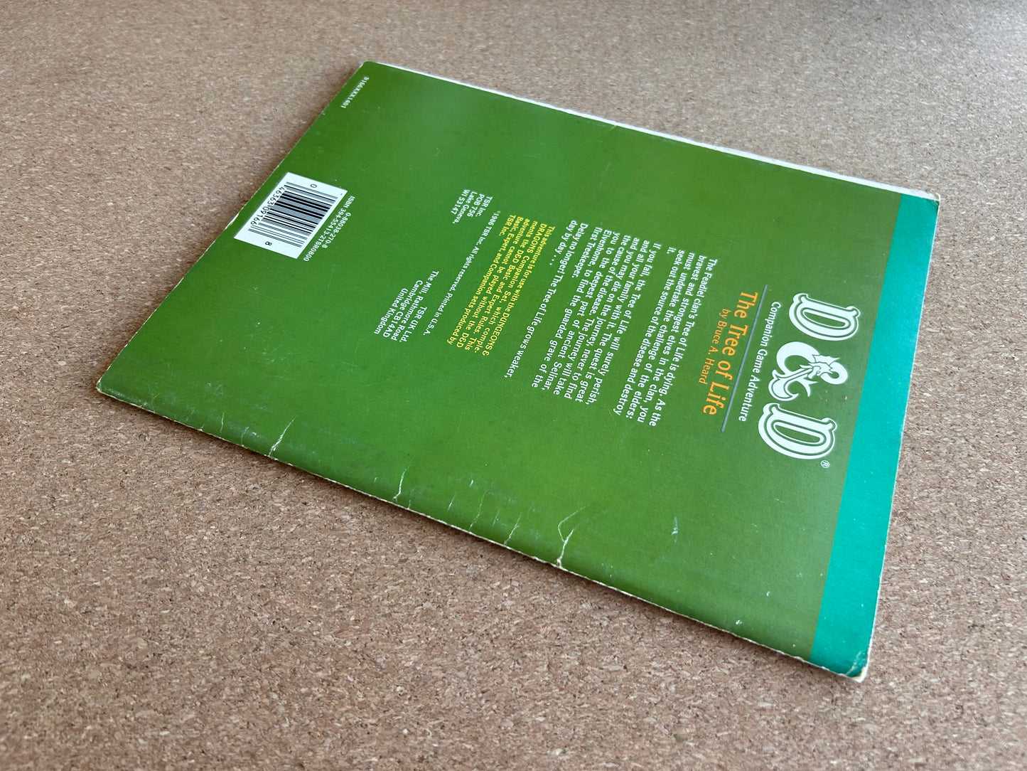 Dungeons & Dragons Adventure - The Tree of Life - TSR9166 - Paperback (1986)