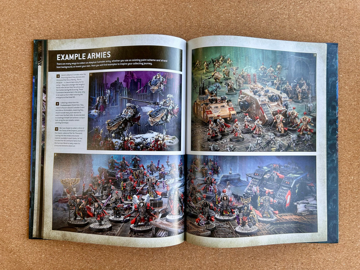 Warhammer 40K 10th Edition - Adeptus Custodes Codex - Games Workshop Hardcover (2024)