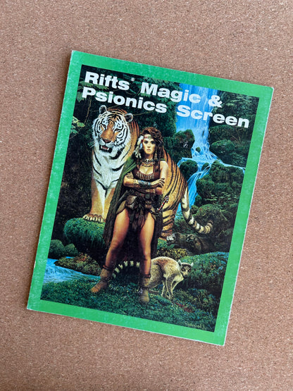 Rifts Magic & Psionics Screen - Palladium Books (1996)