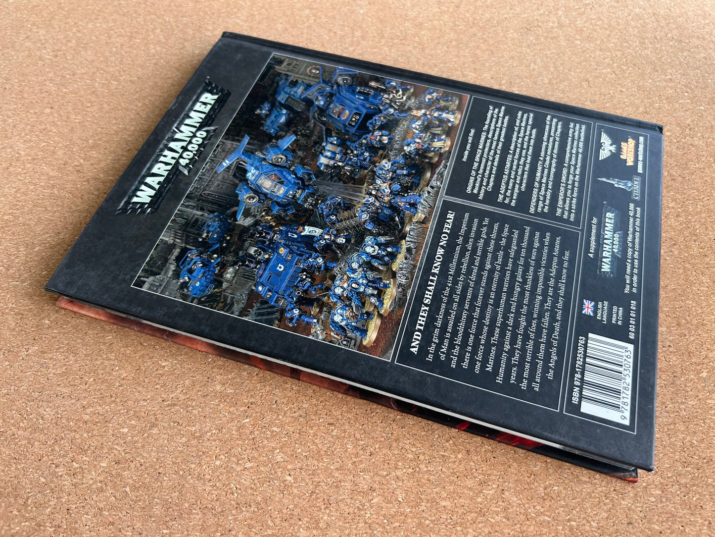 Warhammer 40K 6th Edition - Space Marines Codex - Games Workshop Hardcover (2012)