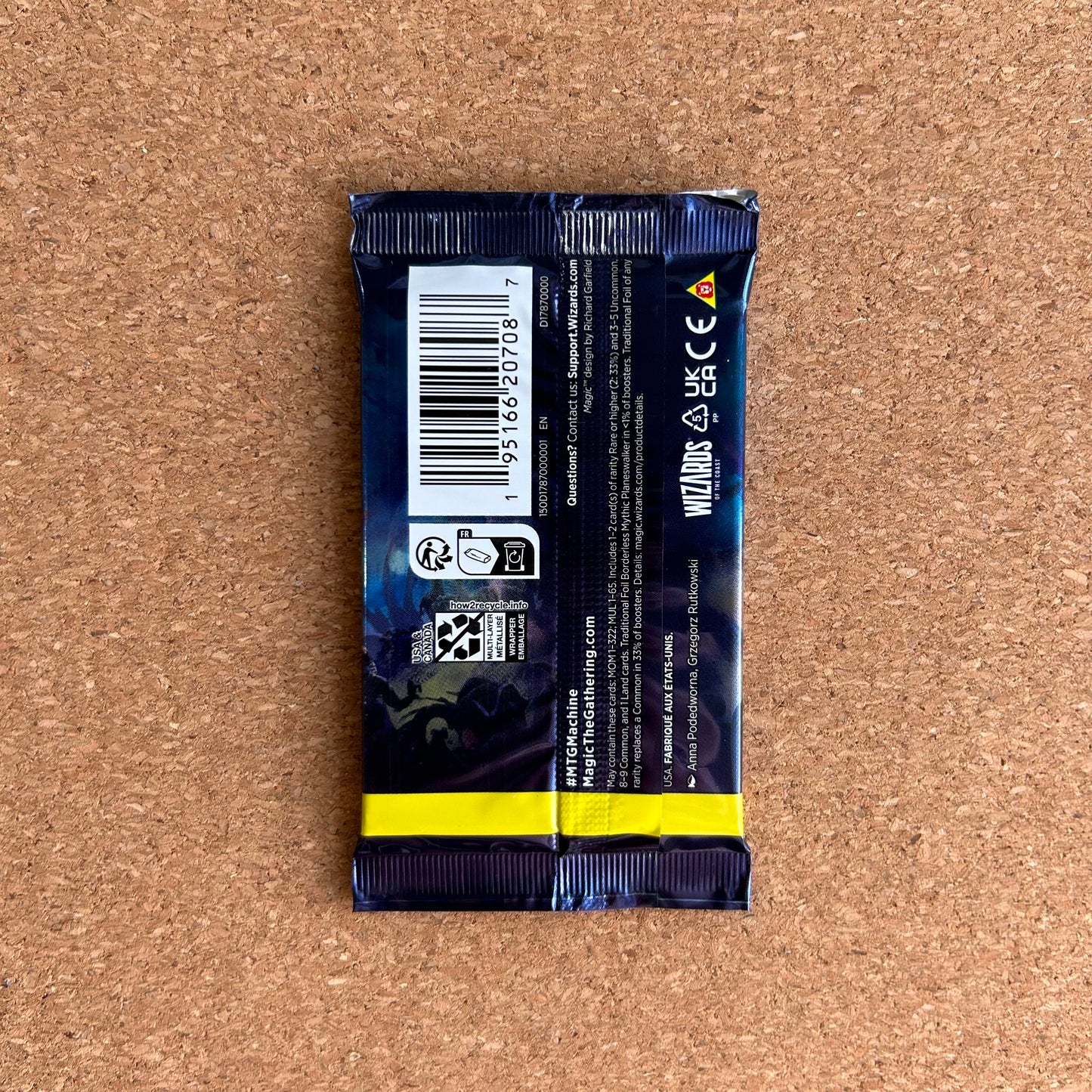 Magic The Gathering March of the Machine Draft Booster Pack