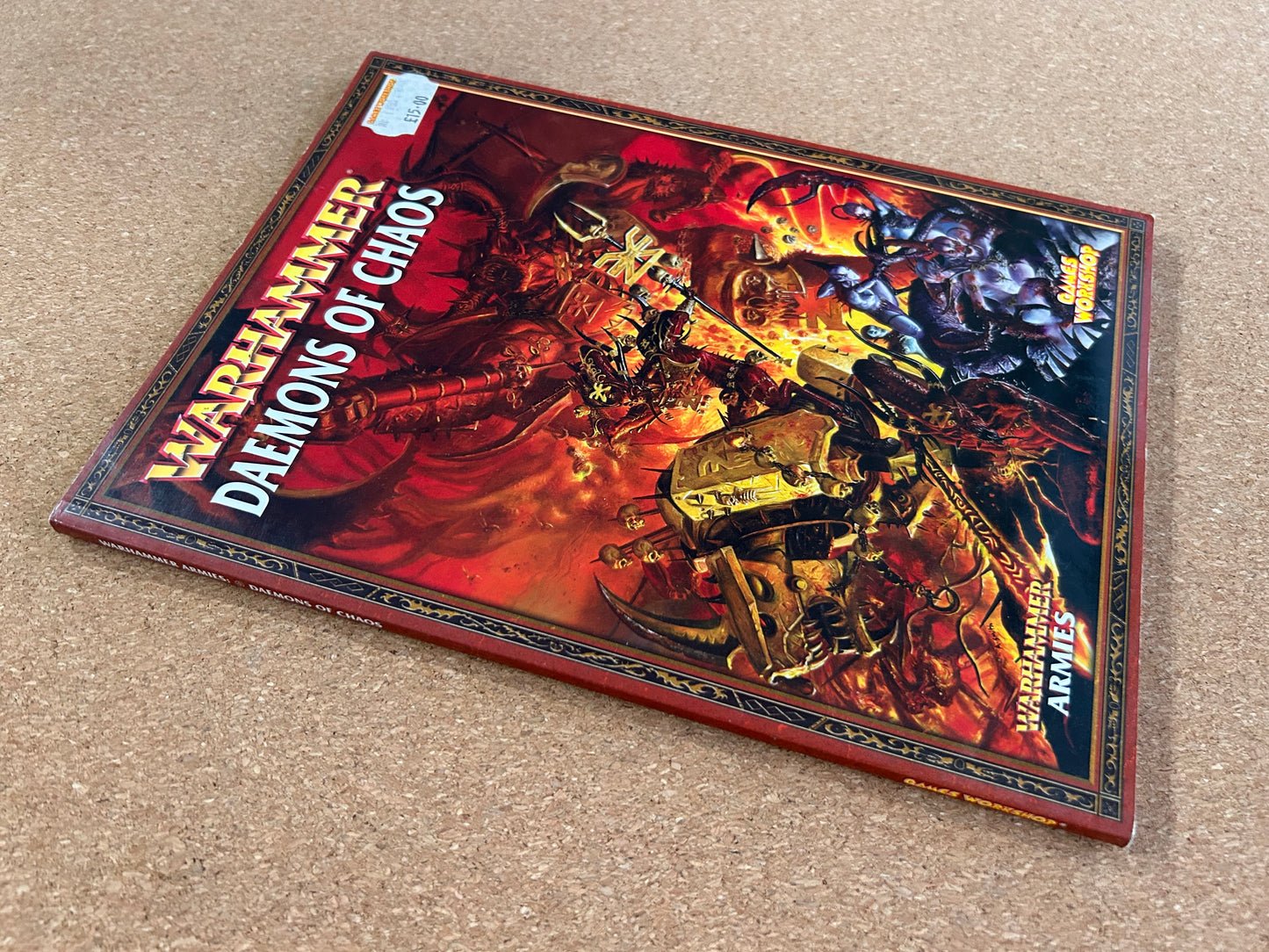 Warhammer Fantasy Armies Codex - Daemons of Chaos - Games Workshop Paperback (2007)