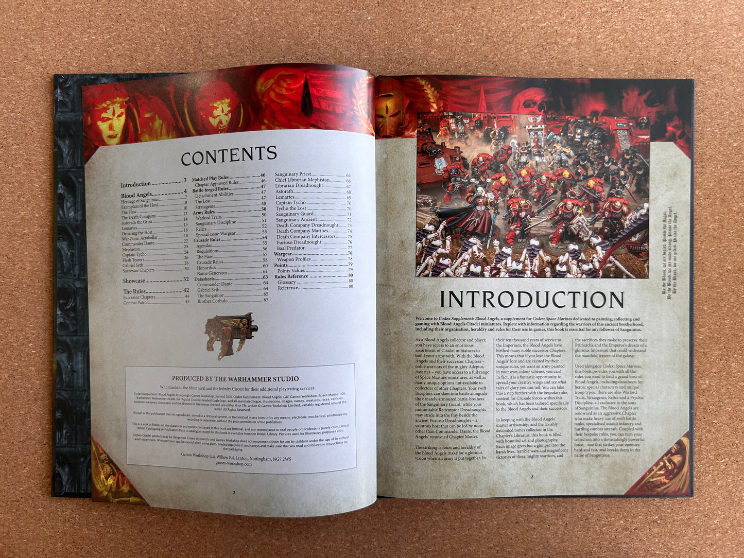Warhammer 40K 9th Edition - Blood Angels Codex - Hardcover (2020)