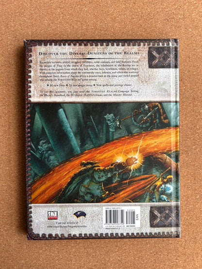 Dungeons & Dragons 3.0/3.5 Forgotten Realms - Races of Faerun - WOTC Hardcover (2003)