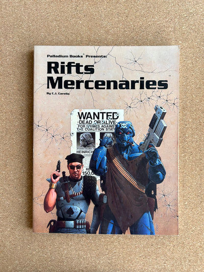 Rifts Mercenaries - Palladium Books Paperback (1996)
