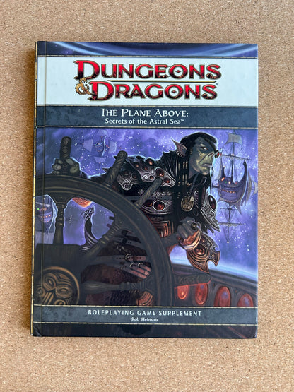 Dungeons & Dragons 4th Edition - The Plane Above: Secrets of the Astral Sea - WOTC Hardcover (2010)