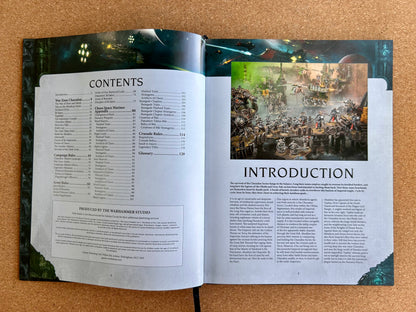 Warhammer 40K - Act II: The Book of Fire War Zone Charadon - Games Workshop Hardcover (2021)