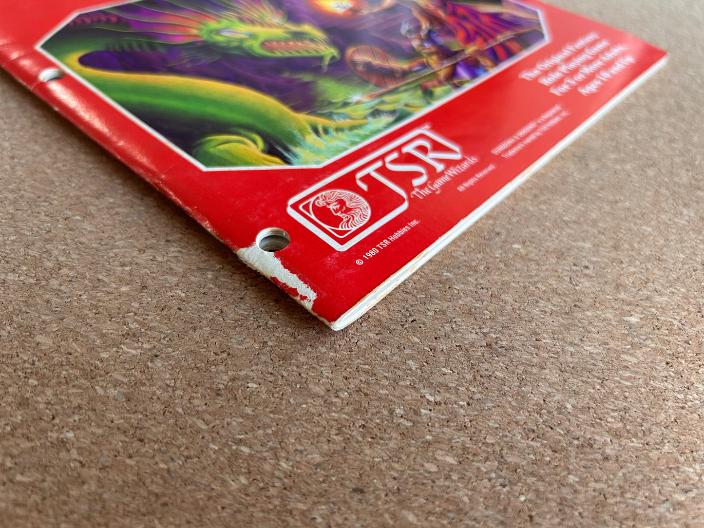 Dungeons & Dragons Basic Rules - Fantasy Adventure Game Basic Rulebook - TSR2014 - Paperback (1981)