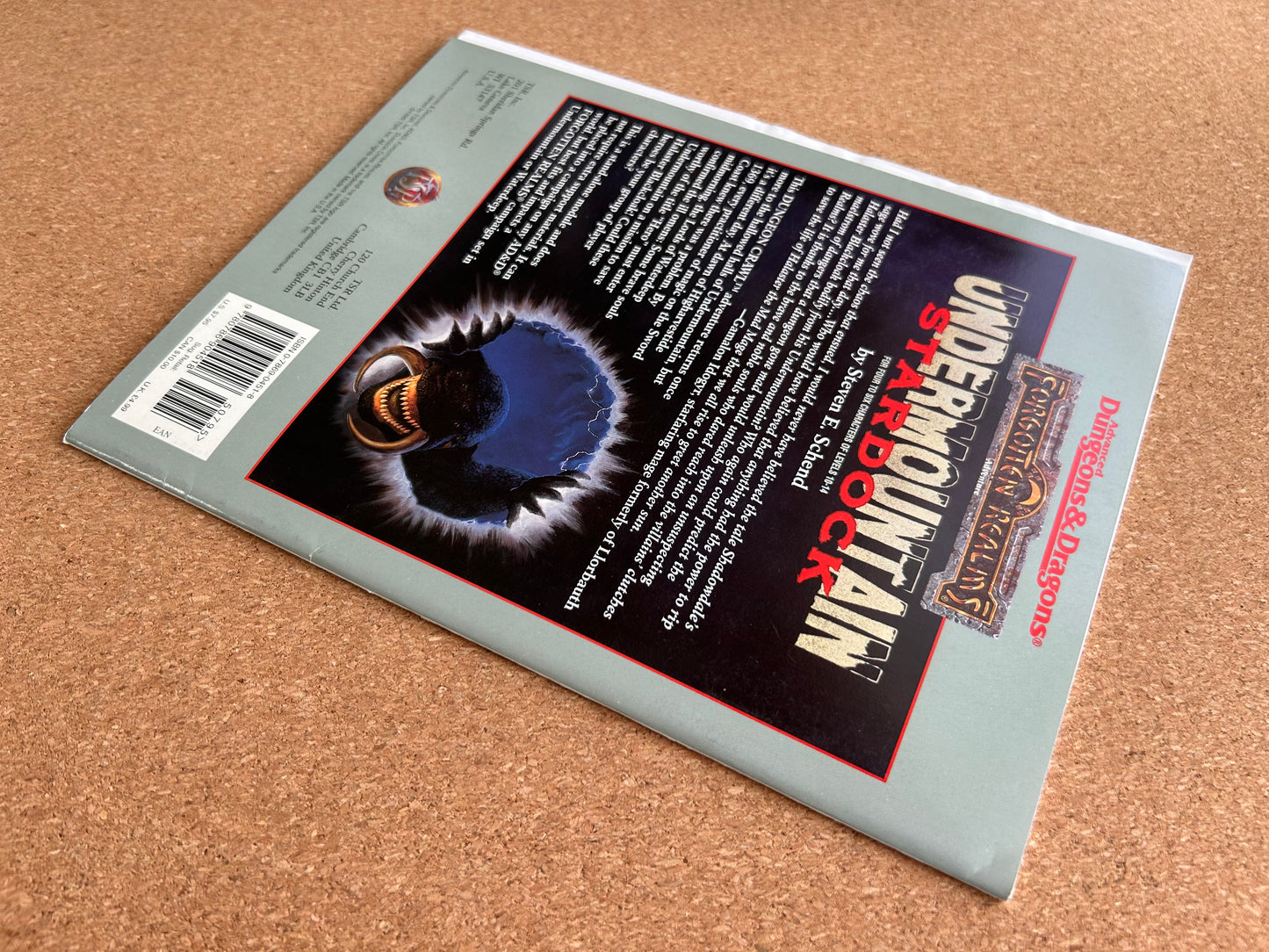 Advanced Dungeons & Dragons Forgotten Realms Adventure - Dungeon Crawl Undermountain Stardock - TSR9538 - Paperback (1996)