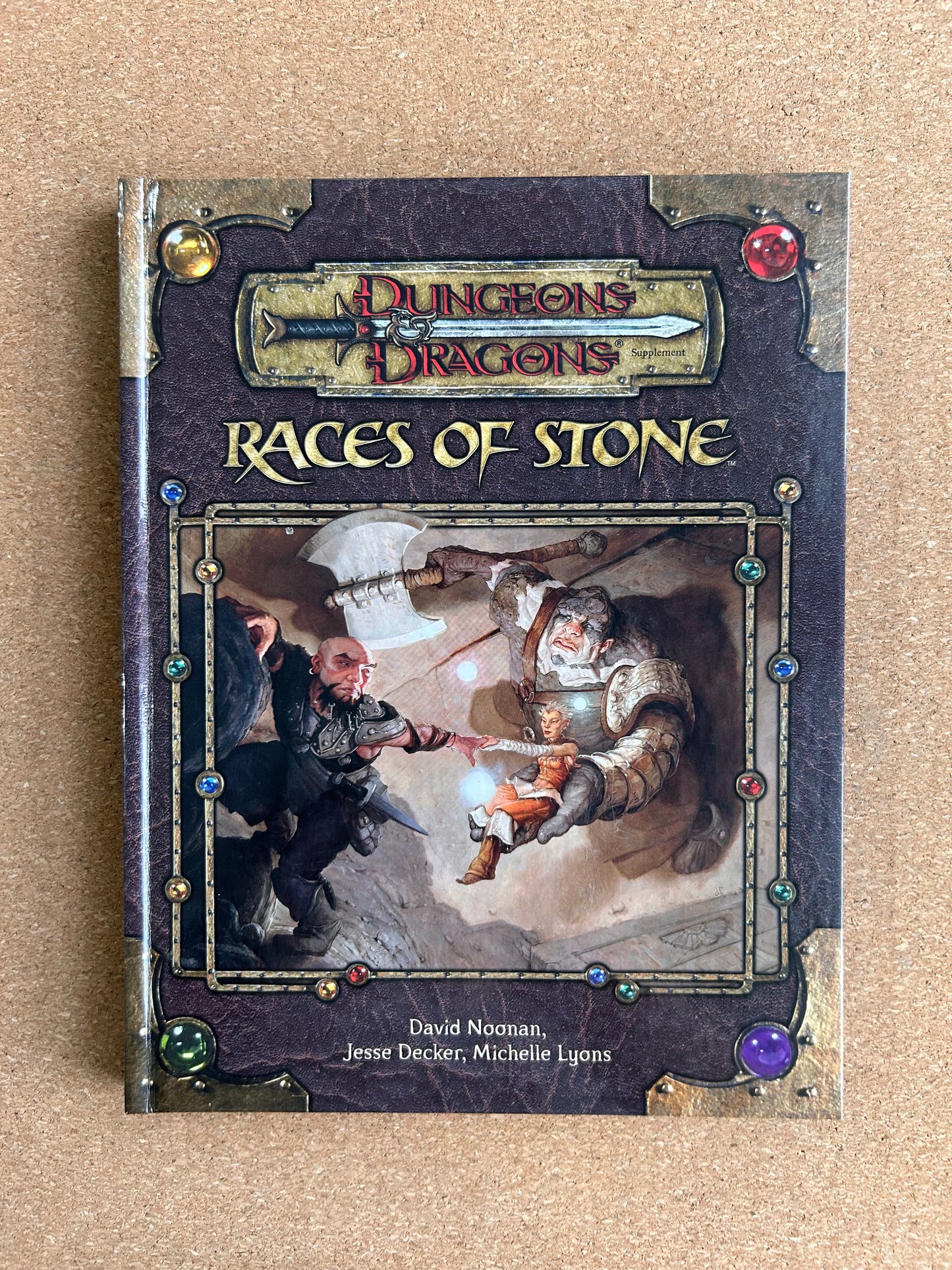 Dungeons & Dragons 3.0/3.5 - Races of Stone - WOTC Hardcover (2004)