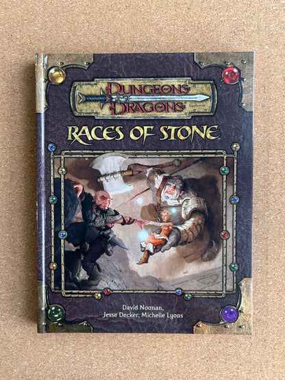 Dungeons & Dragons 3.0/3.5 - Races of Stone - WOTC Hardcover (2004)