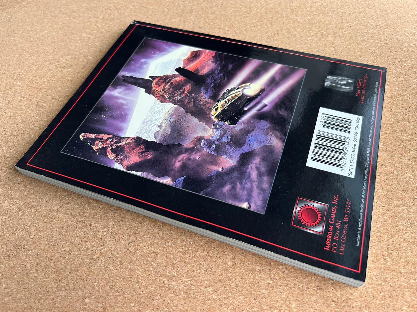 Marc Miller’s Traveller 4th Edition - RPG Rulebook - Paperback (1996)