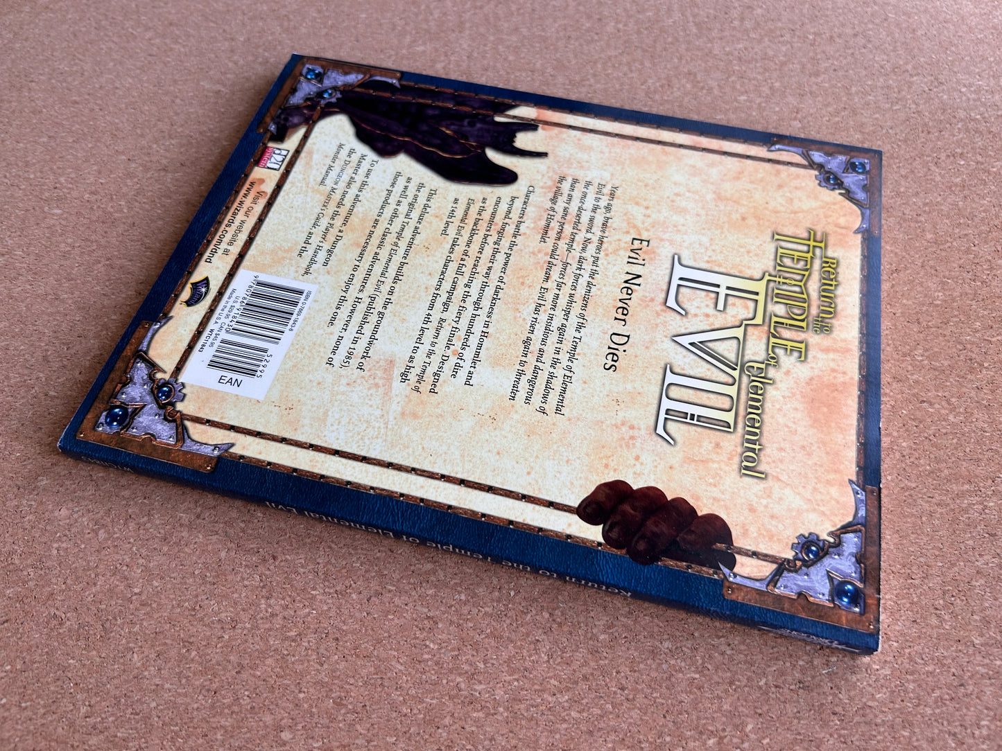 Dungeons & Dragons Adventure 3.0/3.5 - Return to the Temple of Elemental Evil - WTC11843 - Paperback (2001)