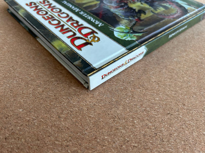 Dungeons & Dragons 4th Edition - Monster Manual - WOTC Hardcover (2008)