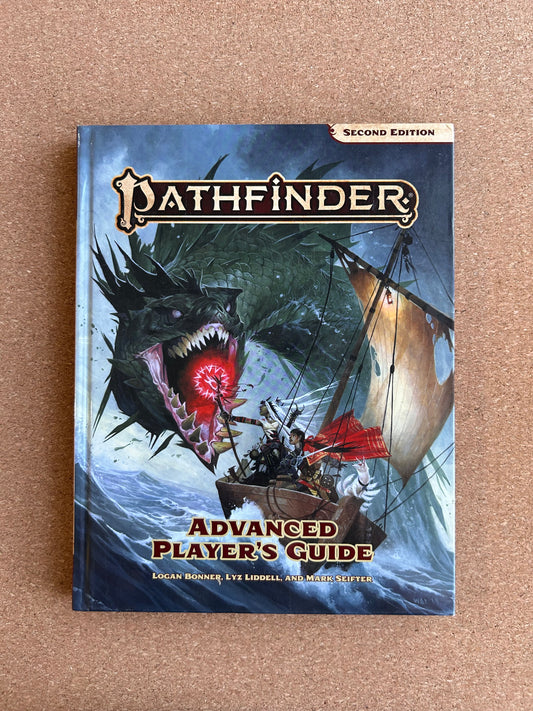 Pathfinder Second Edition - Advanced Player’s Guide - Paizo Hardcover (2019)