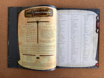 Dungeons & Dragons 3.0/3.5 - Book of Vile Darkness - WOTC Hardcover (2002)