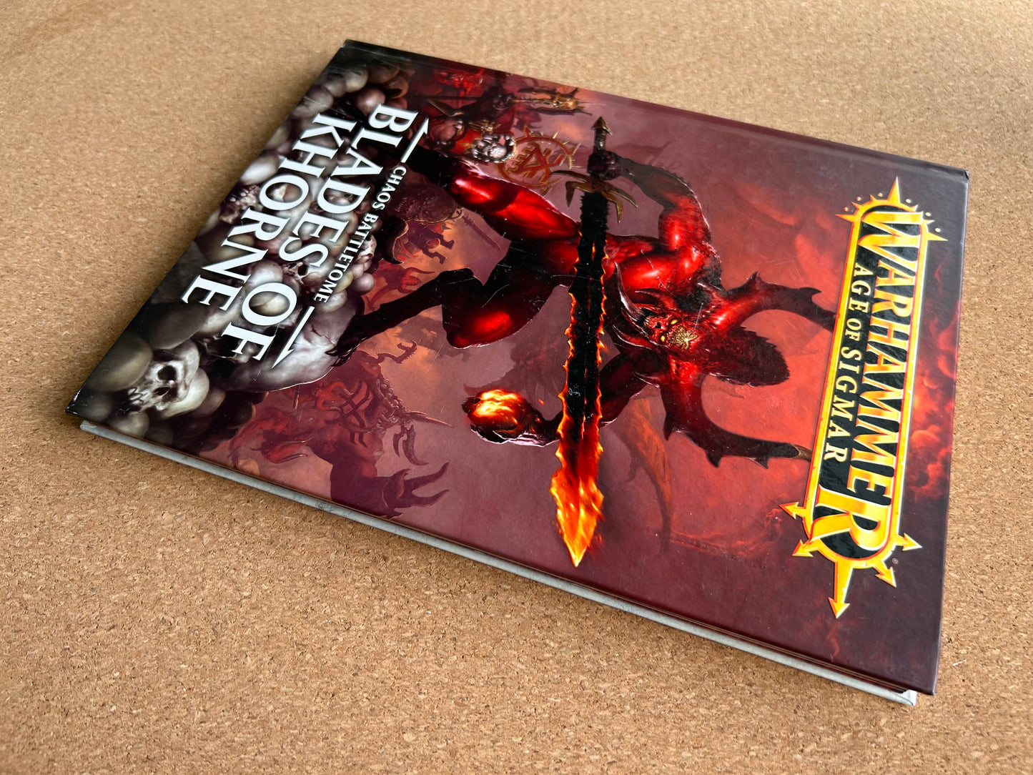 Warhammer Age of Sigmar 1st Edition - Chaos Battletome Blades of Khorne - Hardcover (2017)