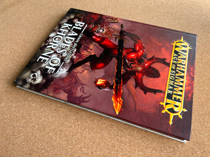 Warhammer Age of Sigmar 1st Edition - Chaos Battletome Blades of Khorne - Hardcover (2017)